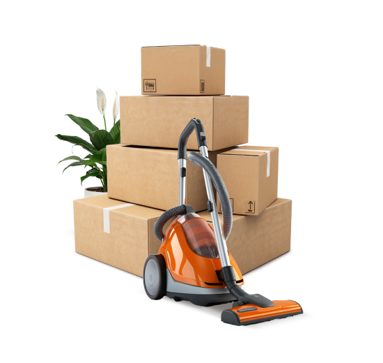 Deep cleaning for move-in/out